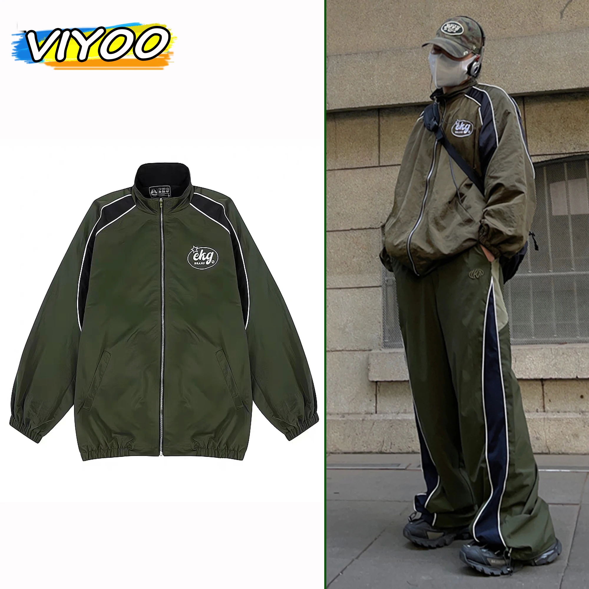 Men'S Y2K Clothes Tracksuits Loose Wide Leg Cargo Jogging Track Pants Couple Korean Fashion Clothing Sweatpants Techwear Women
Men'S Y2K Clothes Tracksuits Loose Wide Leg Cargo Jogging Track Pants Couple Korean Fashion Clothing Sweatpants Techwear Women