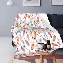 Colorful Bohemia Boho Feather Pattern Blankets Flannel Printed Bohemian Multifunction Soft Throw Blankets for Sofa Car Bedspread
Colorful Bohemia Boho Feather Pattern Blankets Flannel Printed Bohemian Multifunction Soft Throw Blankets for Sofa Car Bedspread