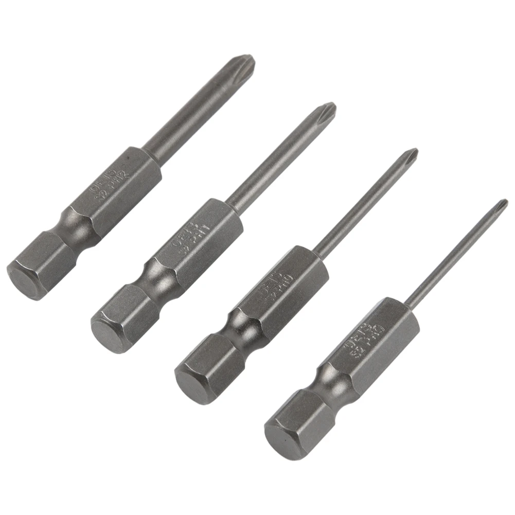 1/4 Hex Shank Screwdriver Bits PH00 PH1 Hand Tools Magnetic Bits Multifuctional PH2 4Pcs/set Alloy Steel Cross
1/4 Hex Shank Screwdriver Bits PH00 PH1 Hand Tools Magnetic Bits Multifuctional PH2 4Pcs/set Alloy Steel Cross