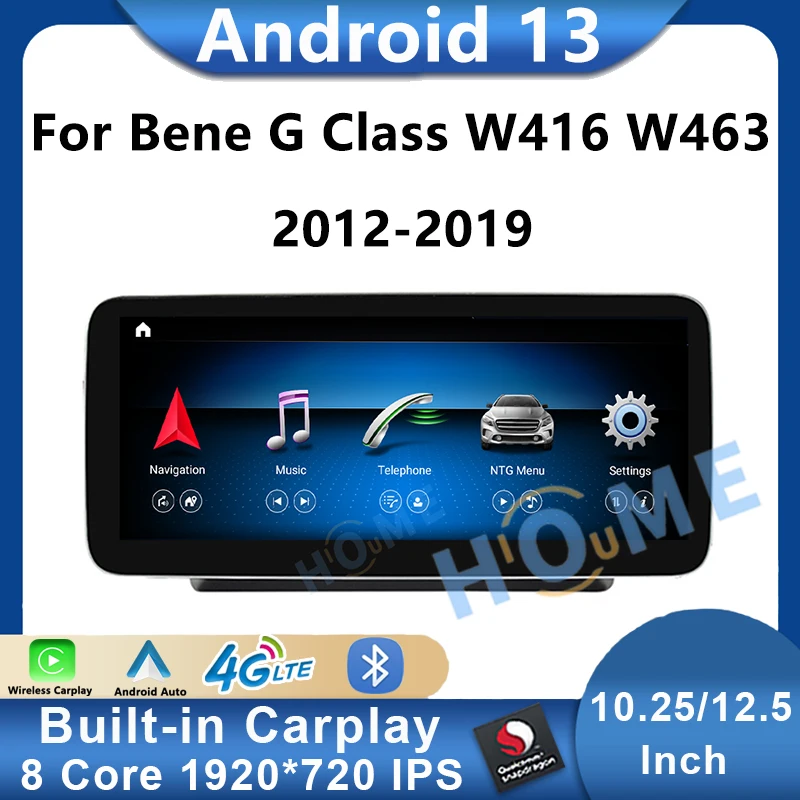 Snapdragon Android 13 For Mercedes Benz G W461 W463 G500 2012-2019 CarPlay 4G Car DVD Radio GPS Navigation Multimedia Player HD
Snapdragon Android 13 For Mercedes Benz G W461 W463 G500 2012-2019 CarPlay 4G Car DVD Radio GPS Navigation Multimedia Player HD