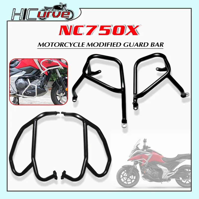 For HONDA NC750X NC 750X 2020 2021 2022 Motorcycle Upper Lower Crash Bar Frame Engine Protection Guard Bumper Protector
For HONDA NC750X NC 750X 2020 2021 2022 Motorcycle Upper Lower Crash Bar Frame Engine Protection Guard Bumper Protector