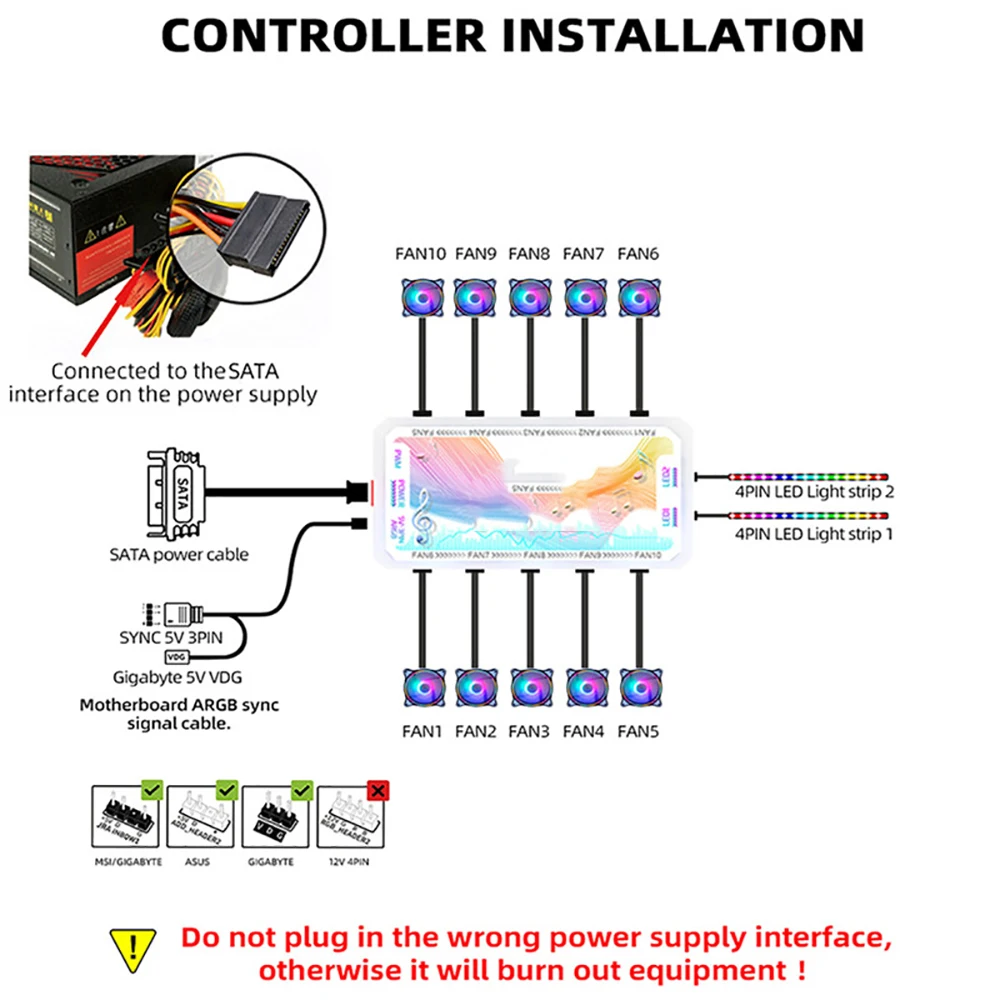 Colorful Chassis Fan Large 4PIN Air-cooled Silent Cooling Fan Desktop Computer Cooling Fan Ventilateur Cooling Case Radiator 12 Colorful Chassis Fan Large 4PIN Air-cooled Silent Cooling Fan Desktop Computer Cooling Fan Ventilateur Cooling Case Radiator 6