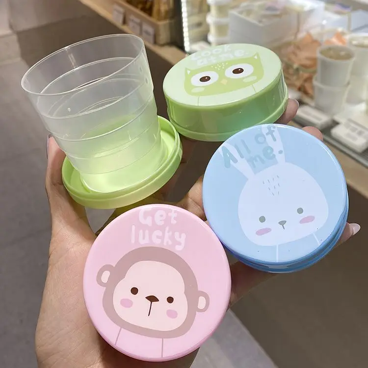 cartoon telescopic cup, travel mug, compression cup, creative home cute kids folding mug, student portable water cup
cartoon telescopic cup, travel mug, compression cup, creative home cute kids folding mug, student portable water cup