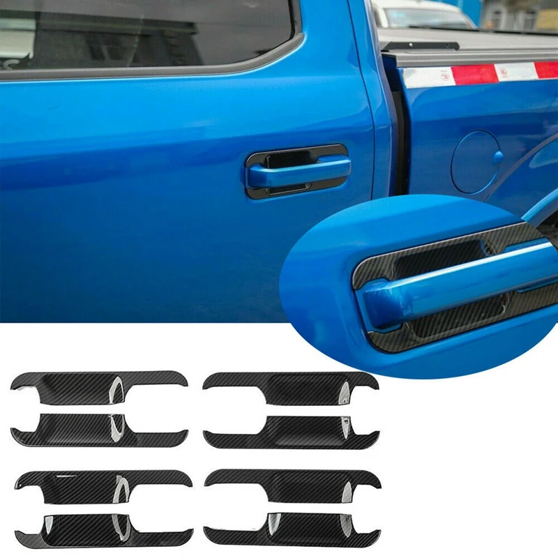 8 шт. наружная дверная ручка Чаша отделка крышка декор для Ford F-150 F150 2015-2019 зерно из углеродного волокна
8 шт. наружная дверная ручка Чаша отделка крышка декор для Ford F-150 F150 2015-2019 зерно из углеродного волокна