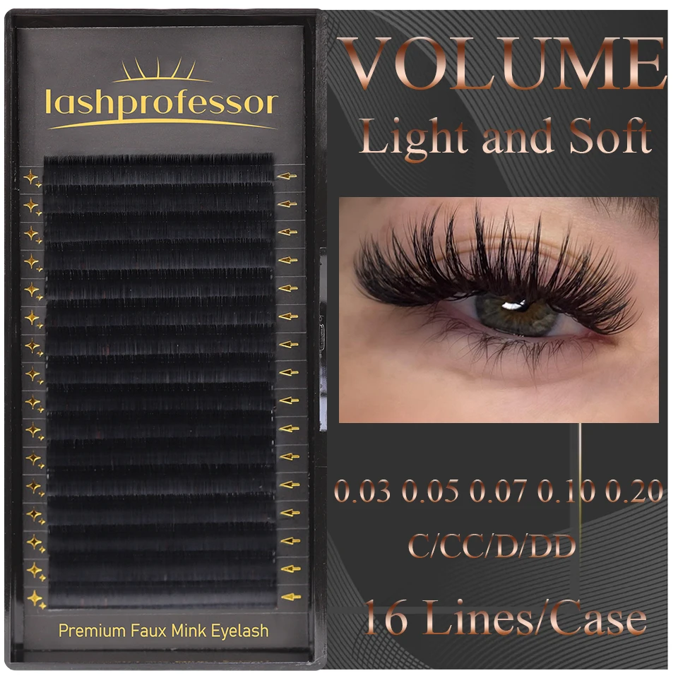 Lashprofessor All Sizes Individual Eyelash Natural Soft Russian Silk Eyelashes Faux Mink Matte Black Premium Eyelashes Extension
Lashprofessor All Sizes Individual Eyelash Natural Soft Russian Silk Eyelashes Faux Mink Matte Black Premium Eyelashes Extension
