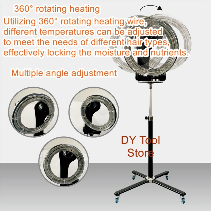 Big flying saucer heater Beauty salon special vertical hair dryer household perm hair color intelligent oil treatment machine
Big flying saucer heater Beauty salon special vertical hair dryer household perm hair color intelligent oil treatment machine