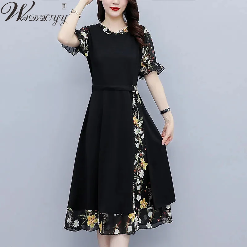 Модные облегающие платья с принтом, женское повседневное платье большого размера на день рождения, летнее винтажное платье миди с коротким рукавом, корейское шифоновое платье Vestidos
Модные облегающие платья с принтом, женское повседневное платье большого размера на день рождения, летнее винтажное платье миди с коротким рукавом, корейское шифоновое платье Vestidos