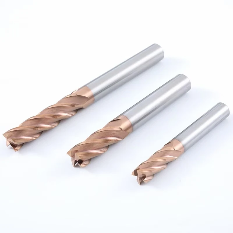 

Cutting Tool Kennametal One Flute Carbide Cnc End Milling Carbide Taper End Mill For Metal Cutting HRC45/HRC55/HRC60 End Mills