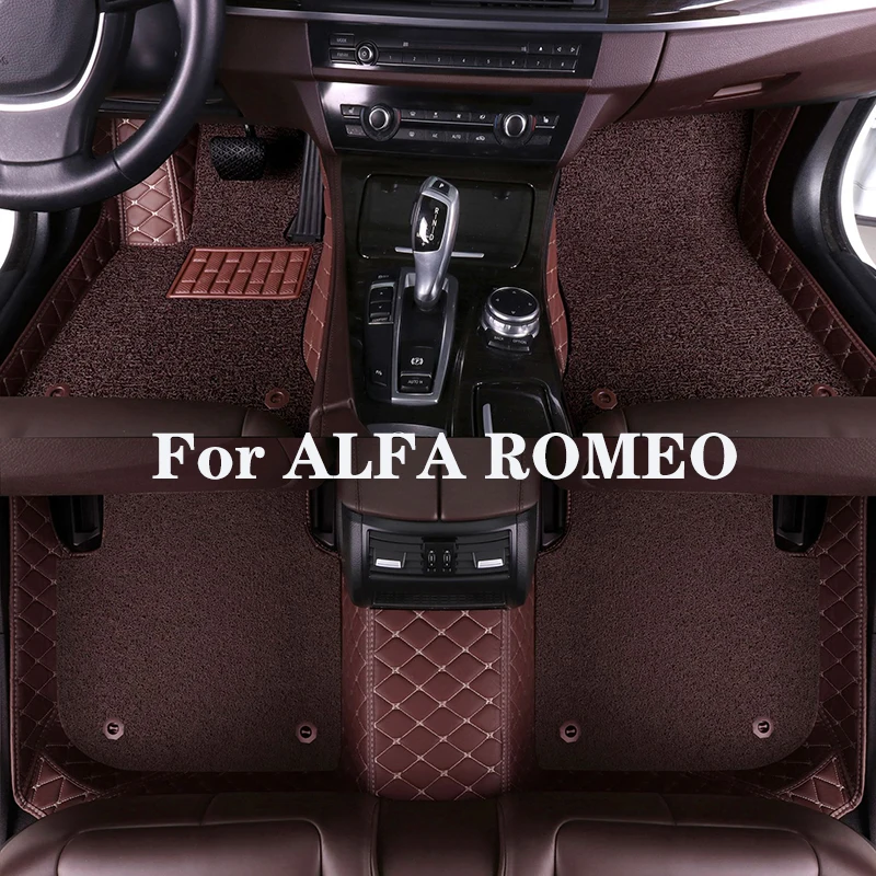 High Quality Customized Double Layer Detachable Diamond Pattern Car Floor Mat For ALFA ROMEO 159 916 GTV Brera Spider GT166 147
High Quality Customized Double Layer Detachable Diamond Pattern Car Floor Mat For ALFA ROMEO 159 916 GTV Brera Spider GT166 147