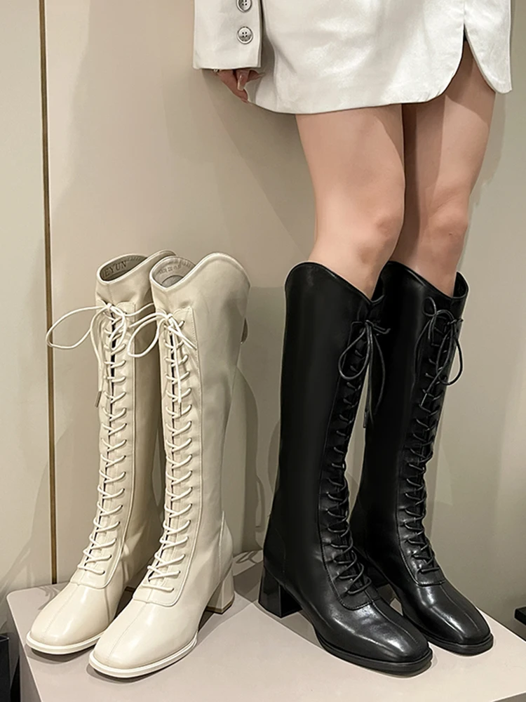 Women's Boots Autumn Boots-Women Round Toe Sexy Thigh High Heels High Sexy Shoes Lace Up Rubber 2022 Over-the-Knee Med Ladies Cr
Women's Boots Autumn Boots-Women Round Toe Sexy Thigh High Heels High Sexy Shoes Lace Up Rubber 2022 Over-the-Knee Med Ladies Cr