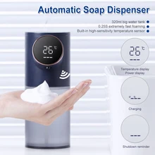 NEW Automatic Foam Soap Dispenser Touchless Sensor USB Charging Smart Infrared Sensor Liquid Soap Dispenser Hand Sanitizer 320mL
NEW Automatic Foam Soap Dispenser Touchless Sensor USB Charging Smart Infrared Sensor Liquid Soap Dispenser Hand Sanitizer 320mL