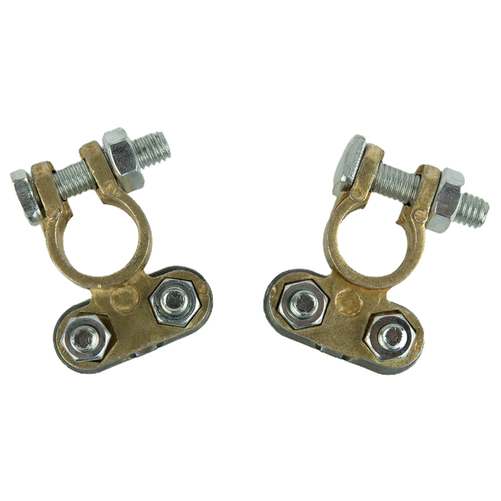 

Connectors Battery Terminals Caravan Clamps Fittings Leisure Car Parts Replacement Van 12V 21mm Head Width 2Pcs