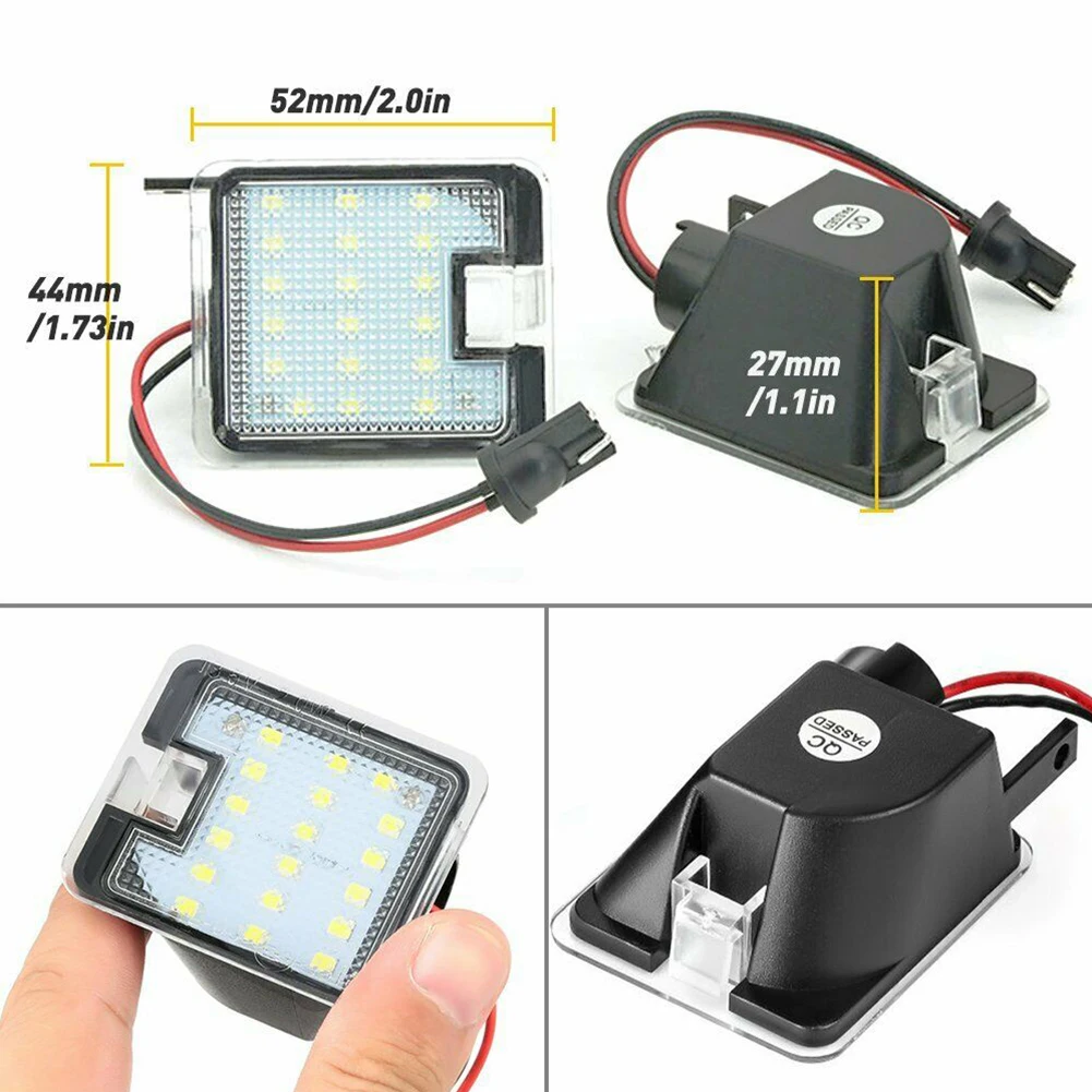 2pc 12V Car Side Mirror Lights Under Side Rear View Mirror Puddle Lamps For Ford C-Max 2003-2010 For Mondeo IV - 2007-2014
2pc 12V Car Side Mirror Lights Under Side Rear View Mirror Puddle Lamps For Ford C-Max 2003-2010 For Mondeo IV - 2007-2014