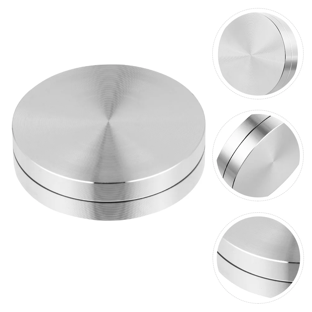 Rotating Cake Stand Turntable Cake Rotator Base Bearing Aluminium Alloy Revolving Cake Stand For Cake Pastries Cupcake
Rotating Cake Stand Turntable Cake Rotator Base Bearing Aluminium Alloy Revolving Cake Stand For Cake Pastries Cupcake