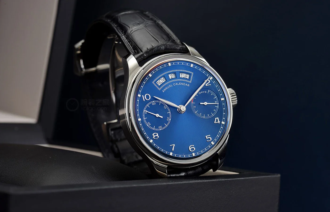 ZF factory IW-503502 Irresistible Portuge Annual Calendar Blue Dial Automatic Movement Men's Watch top quality
ZF factory IW-503502 Irresistible Portuge Annual Calendar Blue Dial Automatic Movement Men's Watch top quality