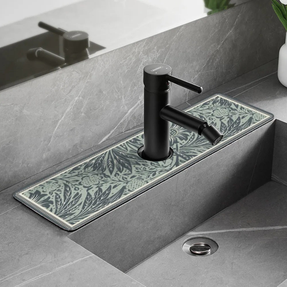 for Bathroom Kitchen Countertop Protection Mat Household Printing Sink Splash Guard Absorbent Pad Faucet Drain Pad Faucet Mat
for Bathroom Kitchen Countertop Protection Mat Household Printing Sink Splash Guard Absorbent Pad Faucet Drain Pad Faucet Mat