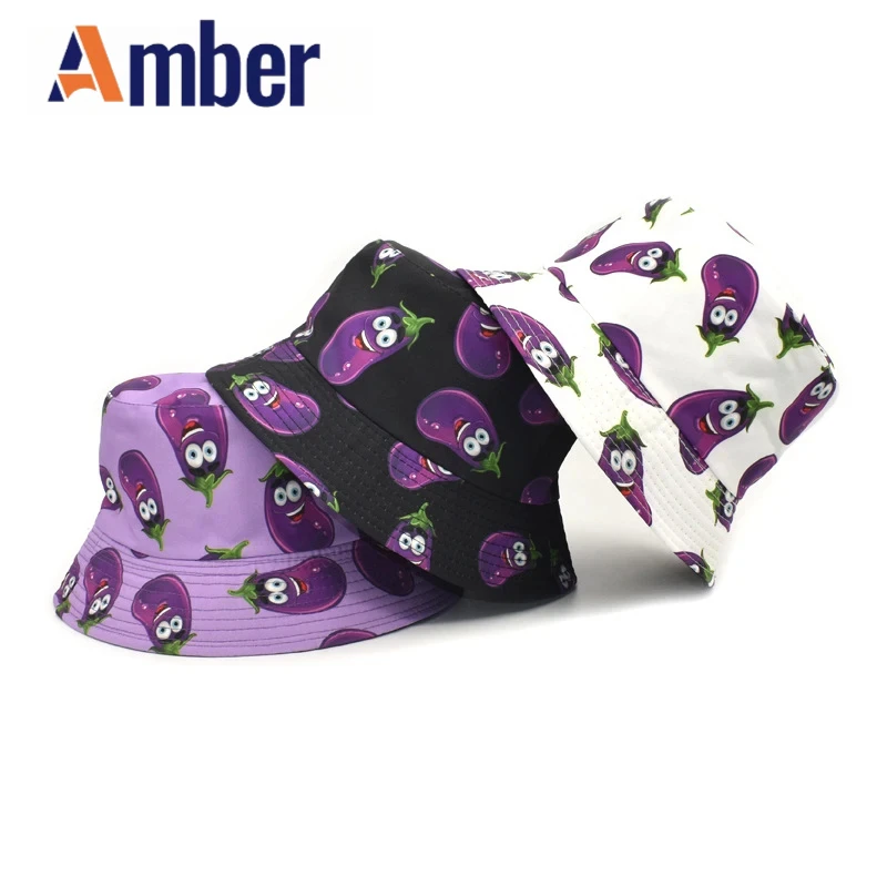 Amber Eggplant Bucket Hat For Men Women Vegetable Print Double Side Reversible Hat Foldable Tomato Corn Panama Fisherman Outdoor
Amber Eggplant Bucket Hat For Men Women Vegetable Print Double Side Reversible Hat Foldable Tomato Corn Panama Fisherman Outdoor