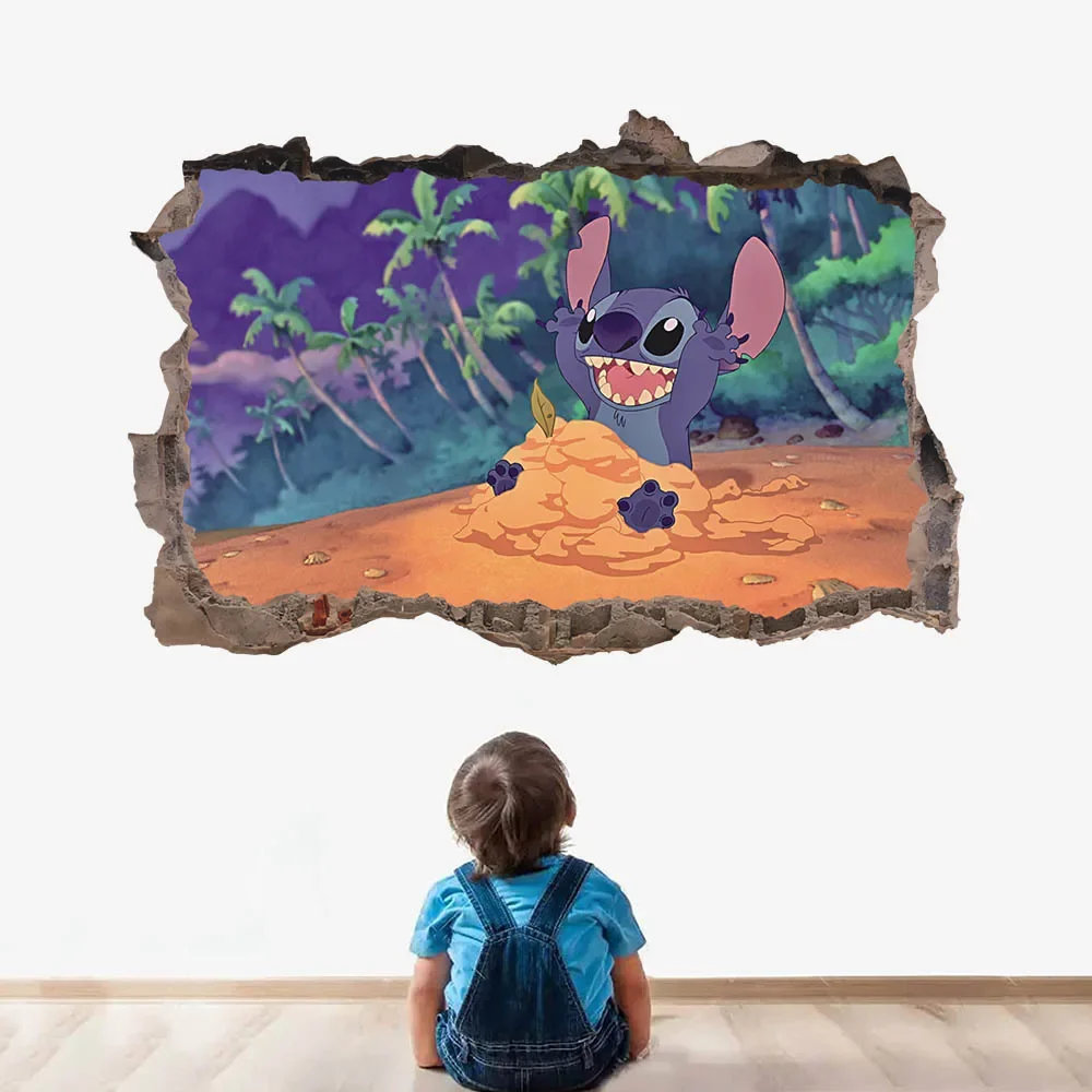 New Disney 3D Wall Stickers Children's Room Posters Decorated with Cartoon Stitch Animation Waterproof Car Sticker Decoration
New Disney 3D Wall Stickers Children's Room Posters Decorated with Cartoon Stitch Animation Waterproof Car Sticker Decoration