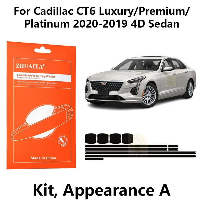 Защитная пленка на края дверной ручки, защитная пленка из ТПУ для Cadillac CT6 Luxury/Premium/Platinum 2020-2019 4D Sedan
Защитная пленка на края дверной ручки, защитная пленка из ТПУ для Cadillac CT6 Luxury/Premium/Platinum 2020-2019 4D Sedan