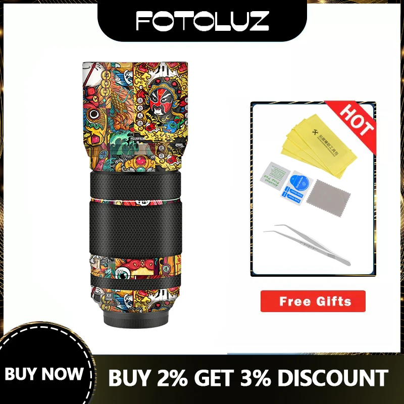 Wrap Skin for Fujifilm XF70-300F4-5.6 Fashion Classic Lens Skin XF70-300 Camera Sticker Anti-scratch Protector Film Cover Decal
Wrap Skin for Fujifilm XF70-300F4-5.6 Fashion Classic Lens Skin XF70-300 Camera Sticker Anti-scratch Protector Film Cover Decal