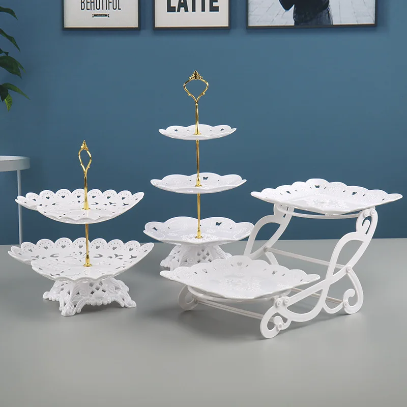 Sanwish Multi-layer Plastic Fruit Plate Three-layer Dim Sum Stand, Fruit Tray Wedding Cake Stand, Pastry Rack, Candy Plate Stand
Sanwish Multi-layer Plastic Fruit Plate Three-layer Dim Sum Stand, Fruit Tray Wedding Cake Stand, Pastry Rack, Candy Plate Stand