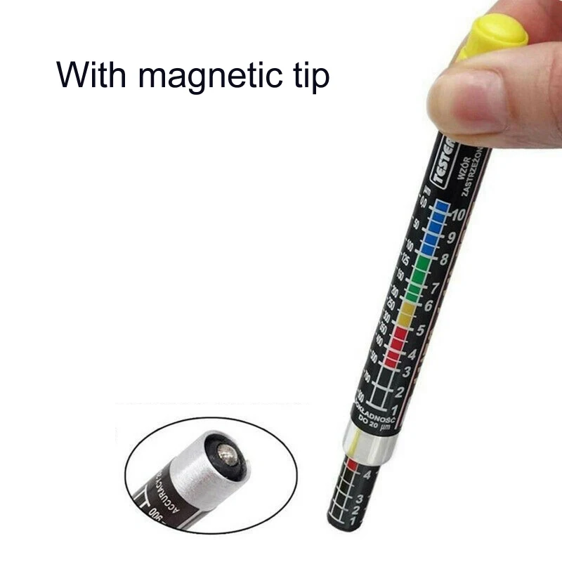 Auto Lak Test BIT 3003 Car Paint Thickness Tester Meter with Magnetic Tip Scale Indicate Gauge Crash Check Test Paint Tester
Auto Lak Test BIT 3003 Car Paint Thickness Tester Meter with Magnetic Tip Scale Indicate Gauge Crash Check Test Paint Tester