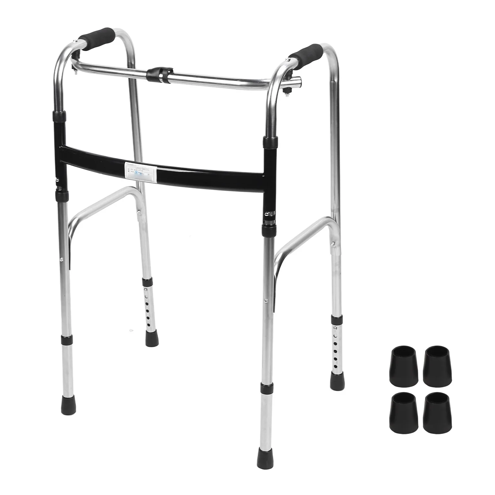 Folding Walker Senior Folding Walker Thickened Crossbar Stainless Steel Strong Load Bearing for Disabled People for Outdoors
Folding Walker Senior Folding Walker Thickened Crossbar Stainless Steel Strong Load Bearing for Disabled People for Outdoors