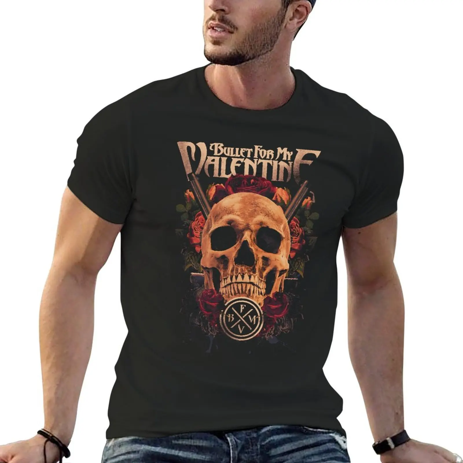 Women Men Skull Rose Bfmv Metal Merch Retro Vintage T-shirt summer tops blacks shirts graphic tees Blouse black t-shirts for men
Women Men Skull Rose Bfmv Metal Merch Retro Vintage T-shirt summer tops blacks shirts graphic tees Blouse black t-shirts for men