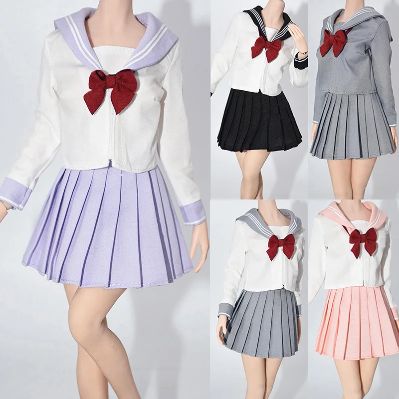 1/6 Scale Female Soldier Student Long Sleeves JK Skirt Set Sailor Suit With Bow Tie Clothes Model Fit 12 Inch Action Figure Body
1/6 Scale Female Soldier Student Long Sleeves JK Skirt Set Sailor Suit With Bow Tie Clothes Model Fit 12 Inch Action Figure Body