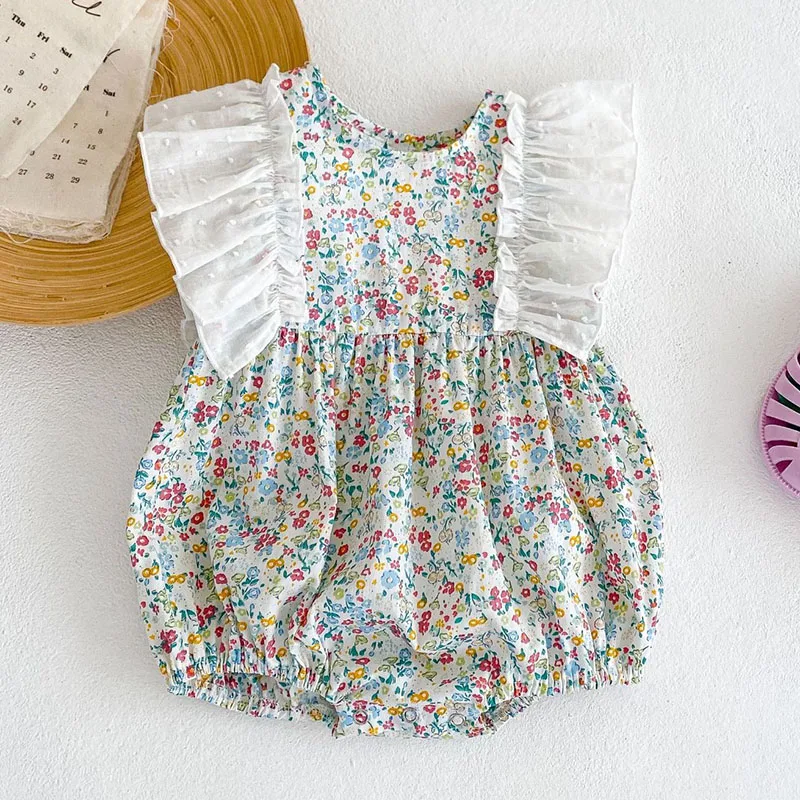 0-2Yrs Newborn Kids Baby Girls Sleeveless Flower Jumpsuits Clothes Summer Infant Kids Baby Girls Princess Children Rompers
0-2Yrs Newborn Kids Baby Girls Sleeveless Flower Jumpsuits Clothes Summer Infant Kids Baby Girls Princess Children Rompers