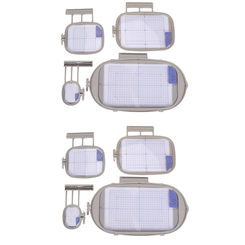 HOT-8Pcs Sewing Machine Embroidery Hoop For Brother Innovis 1500 1500D 2500D 4000D 6000D(SA437,SA438,SA439,SA441)
HOT-8Pcs Sewing Machine Embroidery Hoop For Brother Innovis 1500 1500D 2500D 4000D 6000D(SA437,SA438,SA439,SA441)