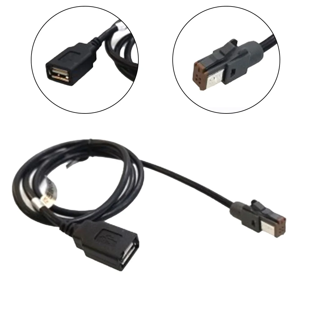 

Transfer Data from USB Sticks with Car Aux Audio Input Media Data Wire Plug for Outback, Easy Installation, Black