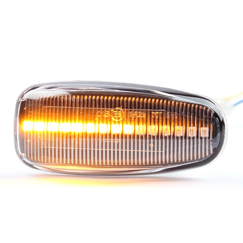 Lights LED Turn Signal 12V DC ABS Plastic+LED Side Dynamic For W202 W210 W638 S202 Replace Existing Halogen Bulbs
Lights LED Turn Signal 12V DC ABS Plastic+LED Side Dynamic For W202 W210 W638 S202 Replace Existing Halogen Bulbs