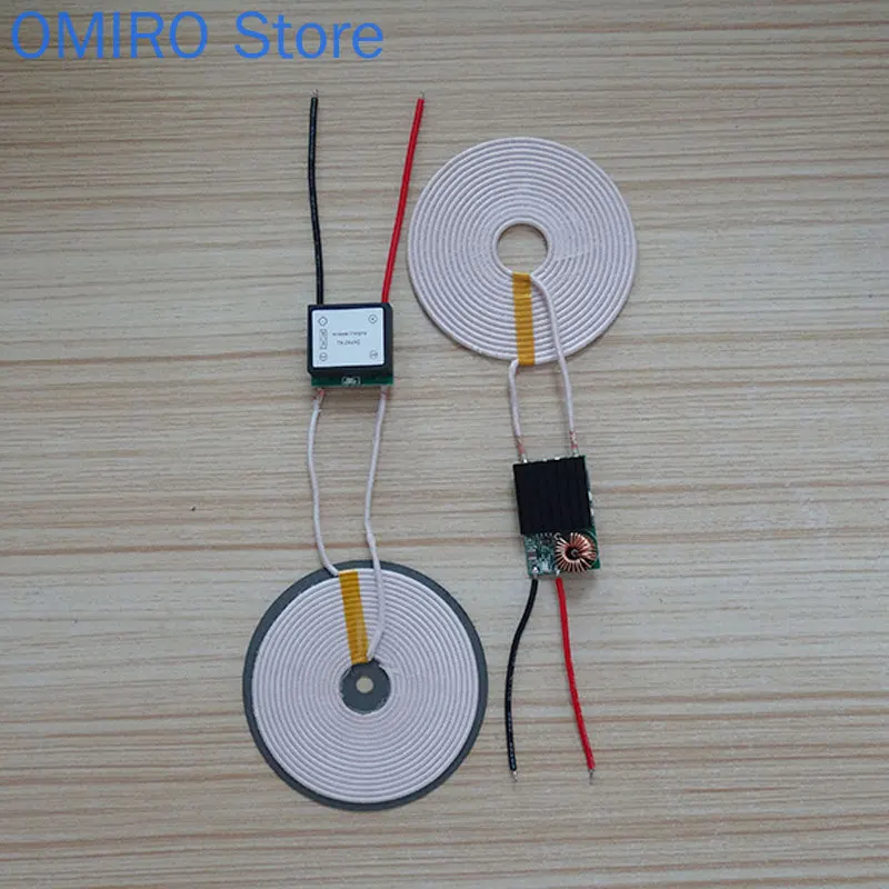12V / 3A Output High-power Wireless Charging Module / Wireless Power Supply Module Transmitting 24V and Receiving 12V
12V / 3A Output High-power Wireless Charging Module / Wireless Power Supply Module Transmitting 24V and Receiving 12V