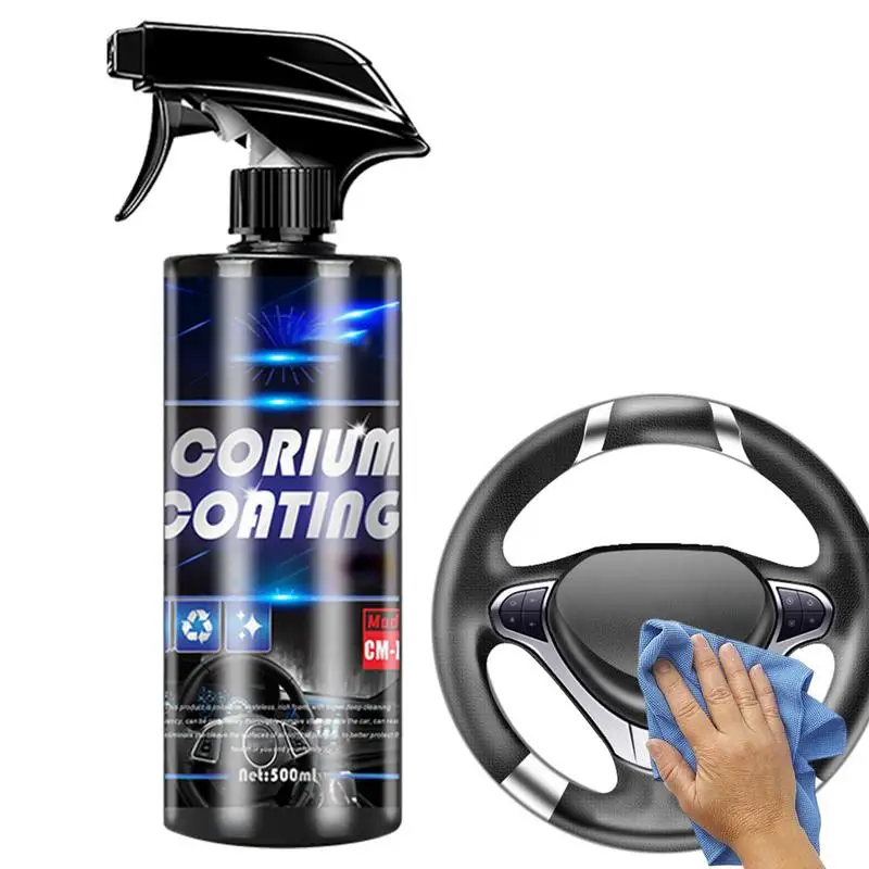 

Powerful Foam Cleaning Spray Mild Clean Liquid for Fabrics PU Leather Seat High Density Concentrated Cleaner for Glass