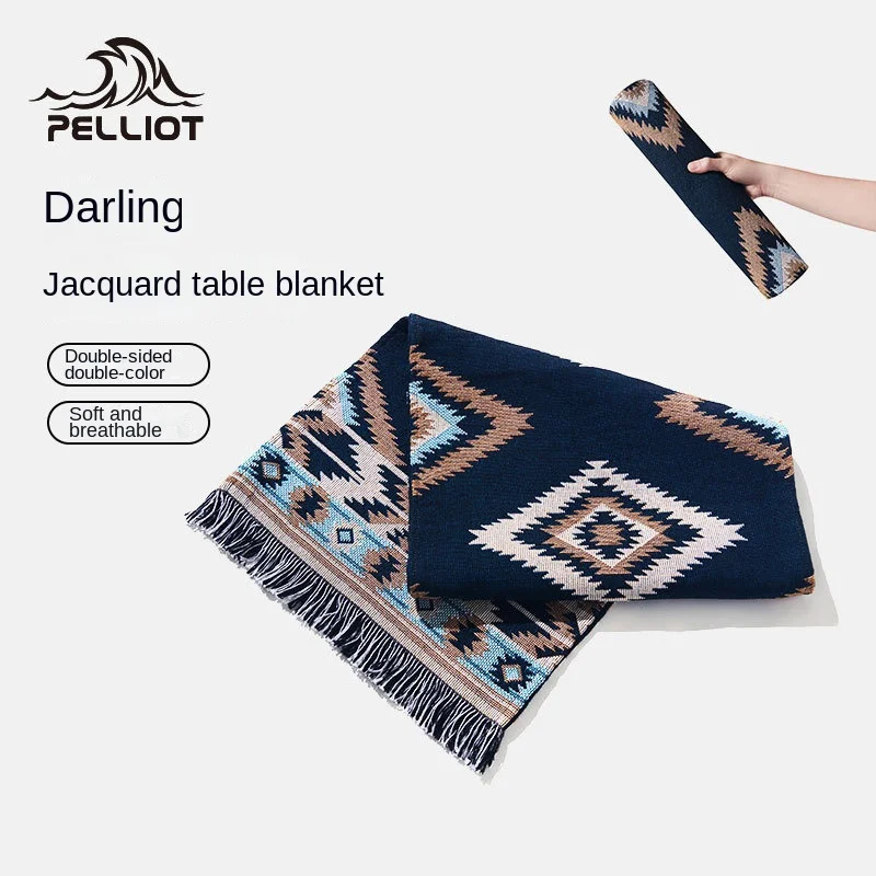 

Outdoor Darling Jacquard Table Blanket Cloth Thickened Moisture-proof Camping Mat Rectangular Cotton Tablecloth Fashion