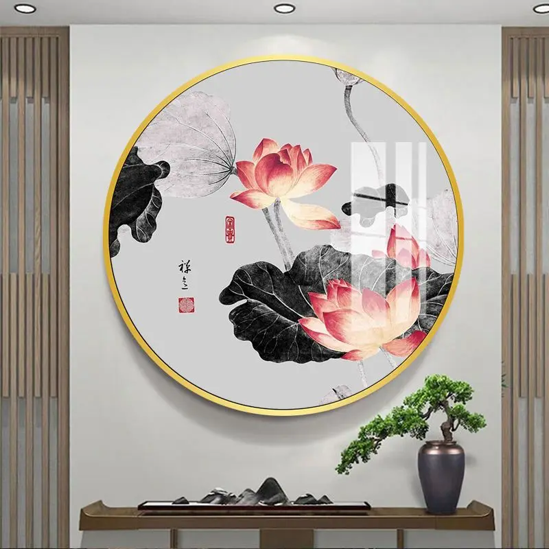 Circular Decorative Painting Hanging Painting Living Room Hanging Picture Entry Restaurant Room Porch Decoration Painting
Circular Decorative Painting Hanging Painting Living Room Hanging Picture Entry Restaurant Room Porch Decoration Painting