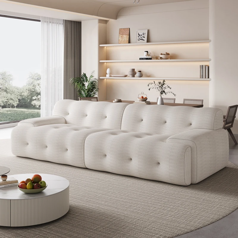 

Cloud Foam Sofa Student Stretch Small Modern Floor Sofa Lazzy Lounge Muebles Combination Para Dormitorio Furniture Couch