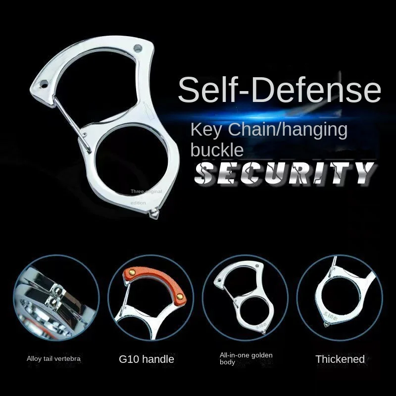 Multifunctional Keychain Broken Window Stainless Steel Self-defense Tool, Finger Tiger Outdoor Car Buckle Safety Buckle
Multifunctional Keychain Broken Window Stainless Steel Self-defense Tool, Finger Tiger Outdoor Car Buckle Safety Buckle