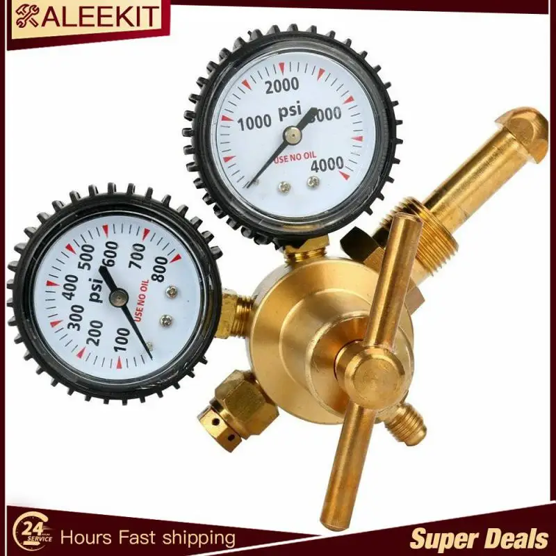 Inch Flare Output Nitrogen Regulator Gauge Pressure Equipment Brass CGA580 Inlet Connection Gauges 0-600PSI CGA580 Inlet
Inch Flare Output Nitrogen Regulator Gauge Pressure Equipment Brass CGA580 Inlet Connection Gauges 0-600PSI CGA580 Inlet