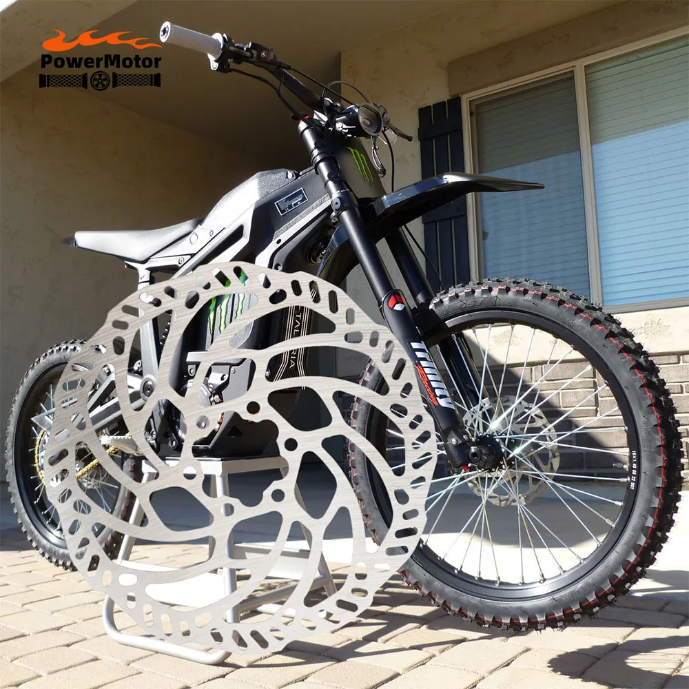 

About Surron Light Bee X Front Rear Brake Disc Rotors Motocross Enduro Dirt Pit Bike Ebike Tuning Part For Sur Ron Electric Bike
