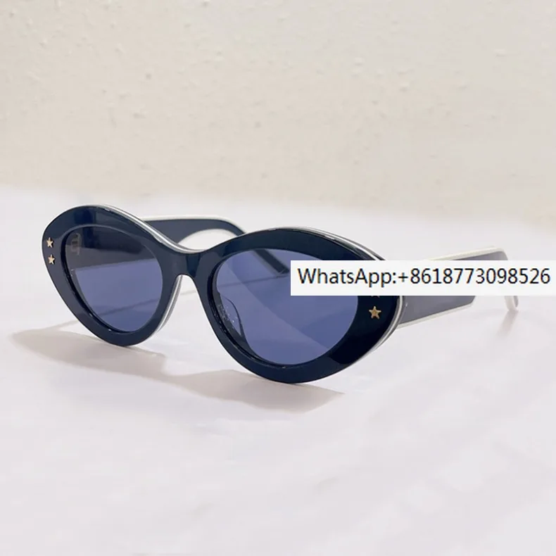 Popular Cat Eye Acetate Fashion Women Sunglasses Classic Pacific B1u Shade Eyewear Trend Luxury Anti-ultraviolet Lady Eyeglasses
Popular Cat Eye Acetate Fashion Women Sunglasses Classic Pacific B1u Shade Eyewear Trend Luxury Anti-ultraviolet Lady Eyeglasses