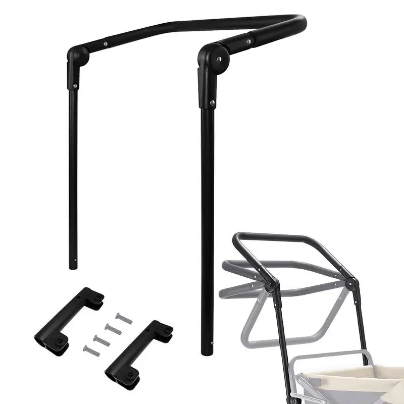 Folding Push Handle Camper Folding Cart Handle Accessory Portable Replacement For Shopping Cart ATV And Garden Cart
Folding Push Handle Camper Folding Cart Handle Accessory Portable Replacement For Shopping Cart ATV And Garden Cart