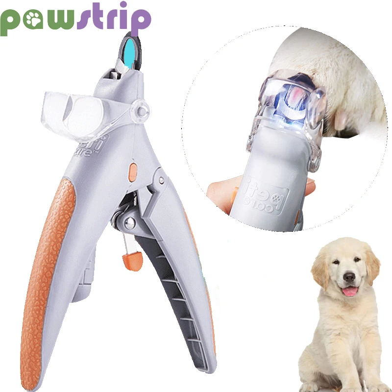 Pet Nail Scissors Stainless Steel Knife Head LED Light Nail Trimmer Sharp Dog Cat Nail Toe Claw Clippers Pet Grooming Tools
Pet Nail Scissors Stainless Steel Knife Head LED Light Nail Trimmer Sharp Dog Cat Nail Toe Claw Clippers Pet Grooming Tools