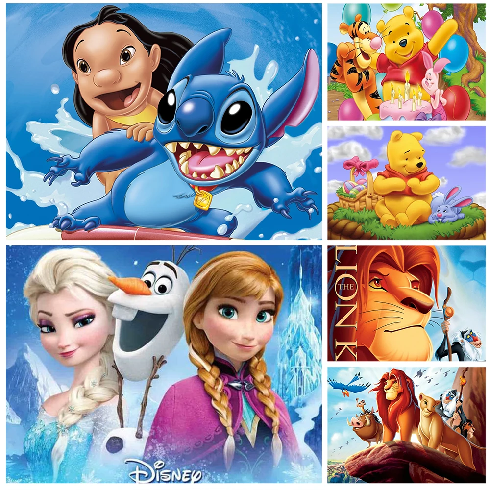 Disney Princess Wall Art Painting Cartoon Lilo Stitch The Lion King Classic Poster And Prints For Child's Room Home Decor Gifts
Disney Princess Wall Art Painting Cartoon Lilo Stitch The Lion King Classic Poster And Prints For Child's Room Home Decor Gifts