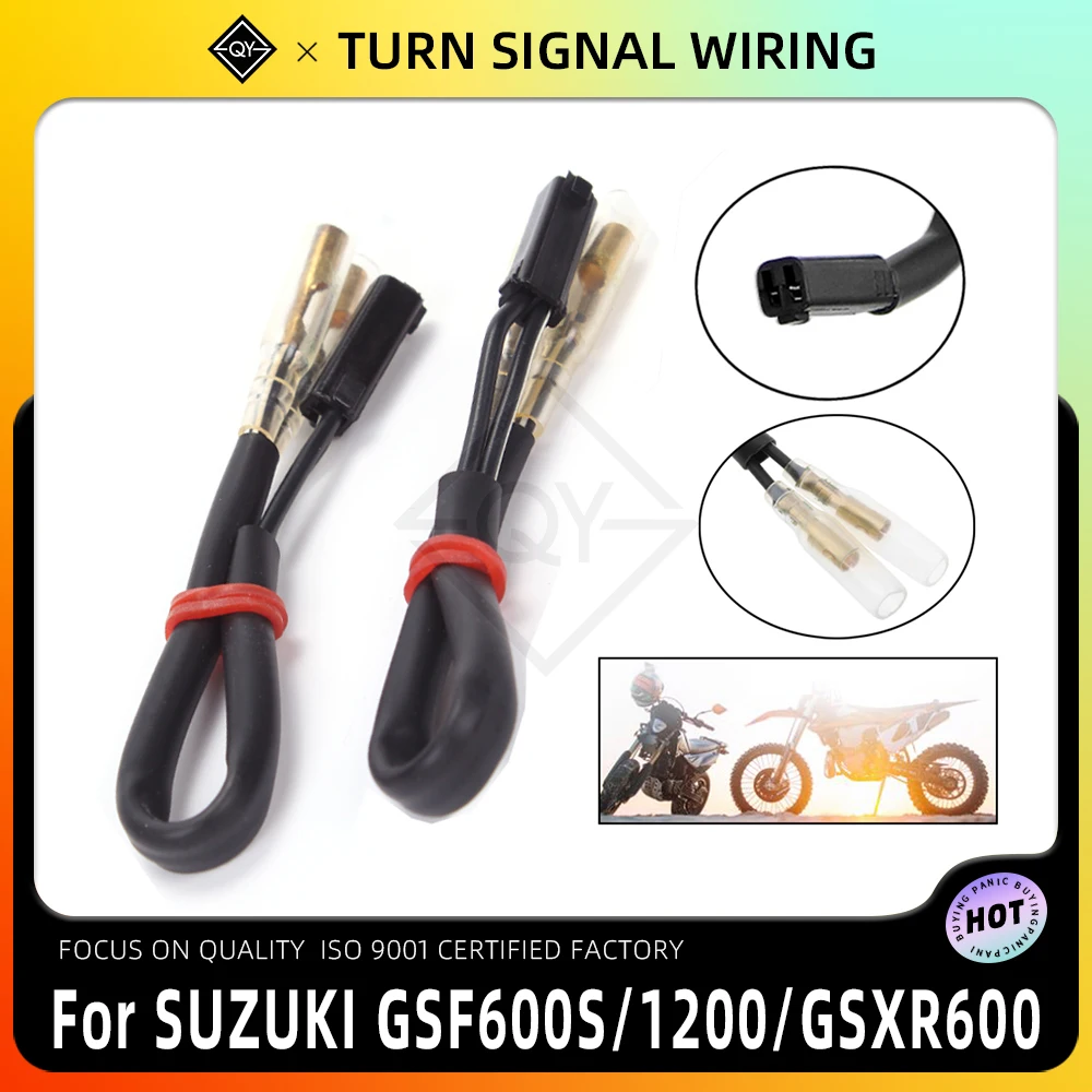 PKQ A pair Motorcycle Turn Signal Wiring Adapter Plug For Suzuki GSXR GSXR600 750 GSXR600 GSXR750 GSXR1000 1997 1998 1999-2012
PKQ A pair Motorcycle Turn Signal Wiring Adapter Plug For Suzuki GSXR GSXR600 750 GSXR600 GSXR750 GSXR1000 1997 1998 1999-2012