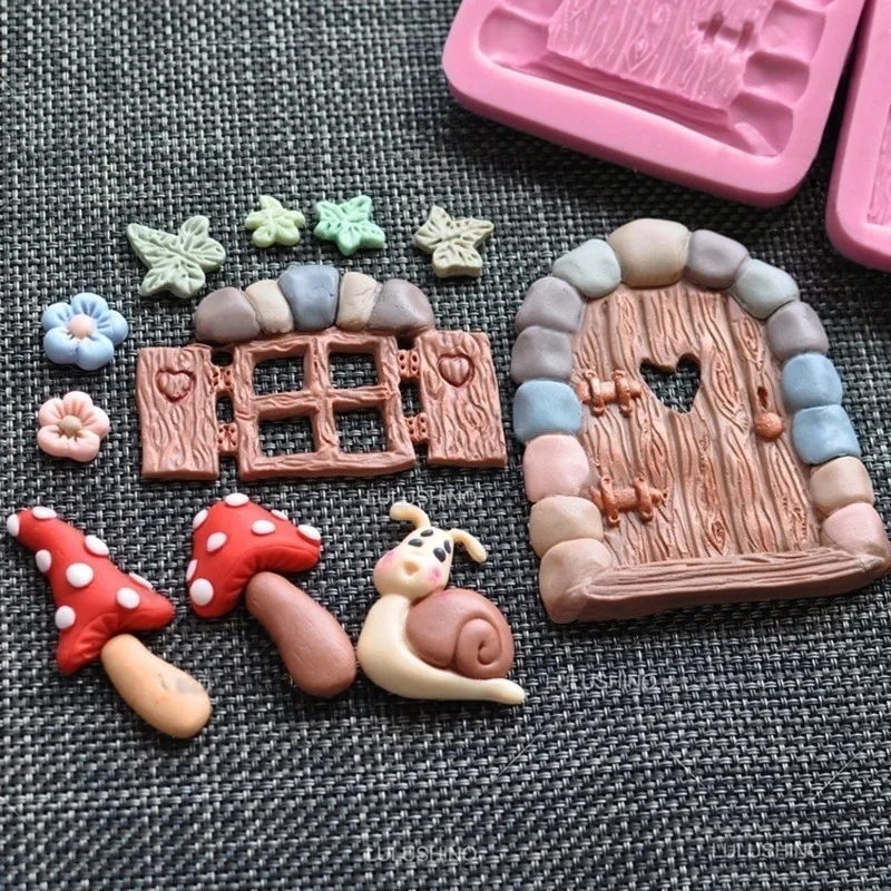 3D House Door Snail Mold DIY Silicone Fondant Mould Cake Decoration Chocolate Cutter Mold Baking Mold
3D House Door Snail Mold DIY Silicone Fondant Mould Cake Decoration Chocolate Cutter Mold Baking Mold