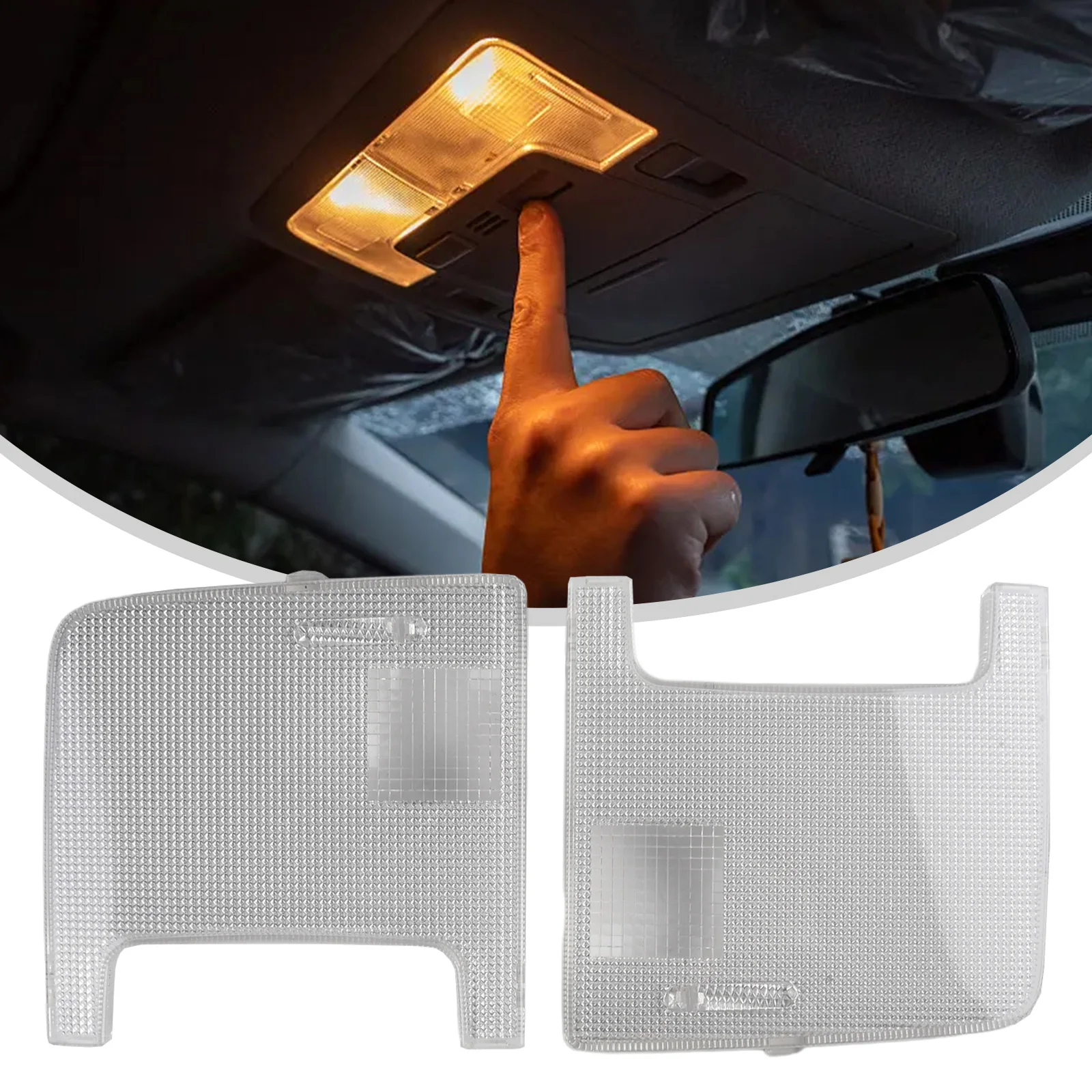 2PCS Car Interior Light Lamp Cover For TOYOTA For RAV4 2006-2012 81266-42010 81265-42010 Auto Interior Lamp Cover Replacement
2PCS Car Interior Light Lamp Cover For TOYOTA For RAV4 2006-2012 81266-42010 81265-42010 Auto Interior Lamp Cover Replacement