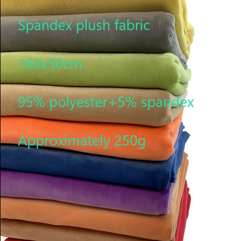 1mm Pile Super Stretch 5% Spandex Mochi Stretch Plush Fabric Mochi Minky Fur For Making Fursuit Paw 160x50cm 21-40 New Colors
1mm Pile Super Stretch 5% Spandex Mochi Stretch Plush Fabric Mochi Minky Fur For Making Fursuit Paw 160x50cm 21-40 New Colors