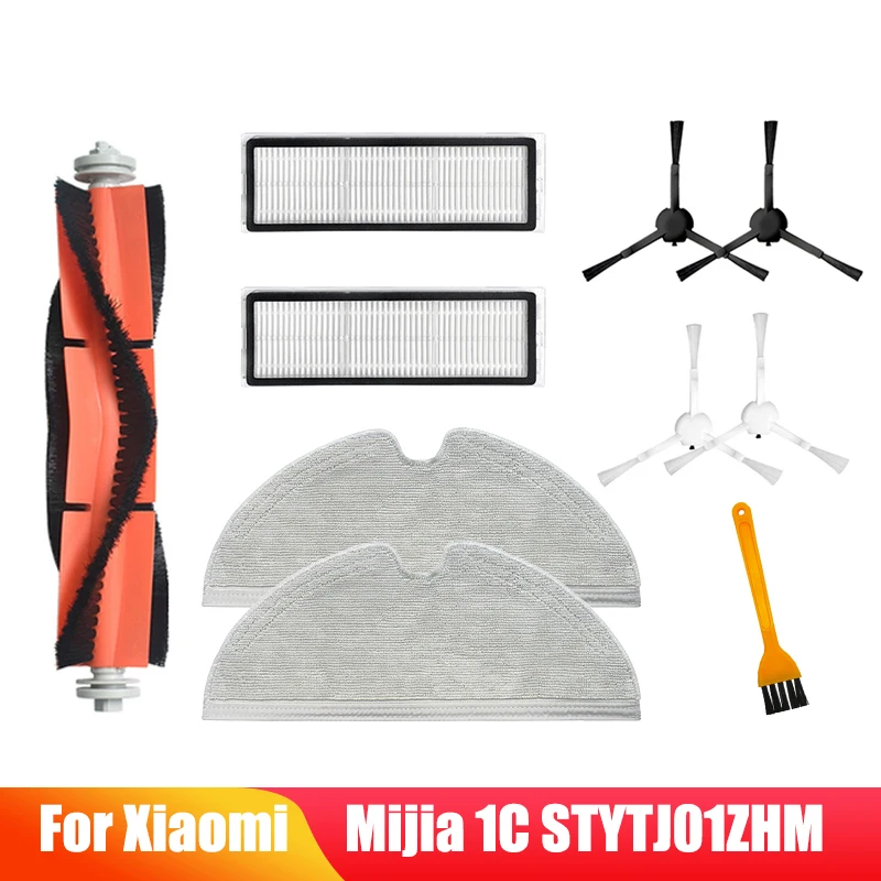 Main Side Brush HEPA Filter Mop Cloth Parts For XiaoMi Mijia 1C 1T STYTJ01ZHM Robot Vacuum Cleaner Replacement Tool Accessories
Main Side Brush HEPA Filter Mop Cloth Parts For XiaoMi Mijia 1C 1T STYTJ01ZHM Robot Vacuum Cleaner Replacement Tool Accessories
